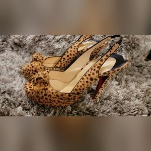 Christian Louboutin Leopard Pumps